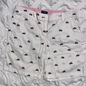 British Khaki Embroidered Bicycle Shorts